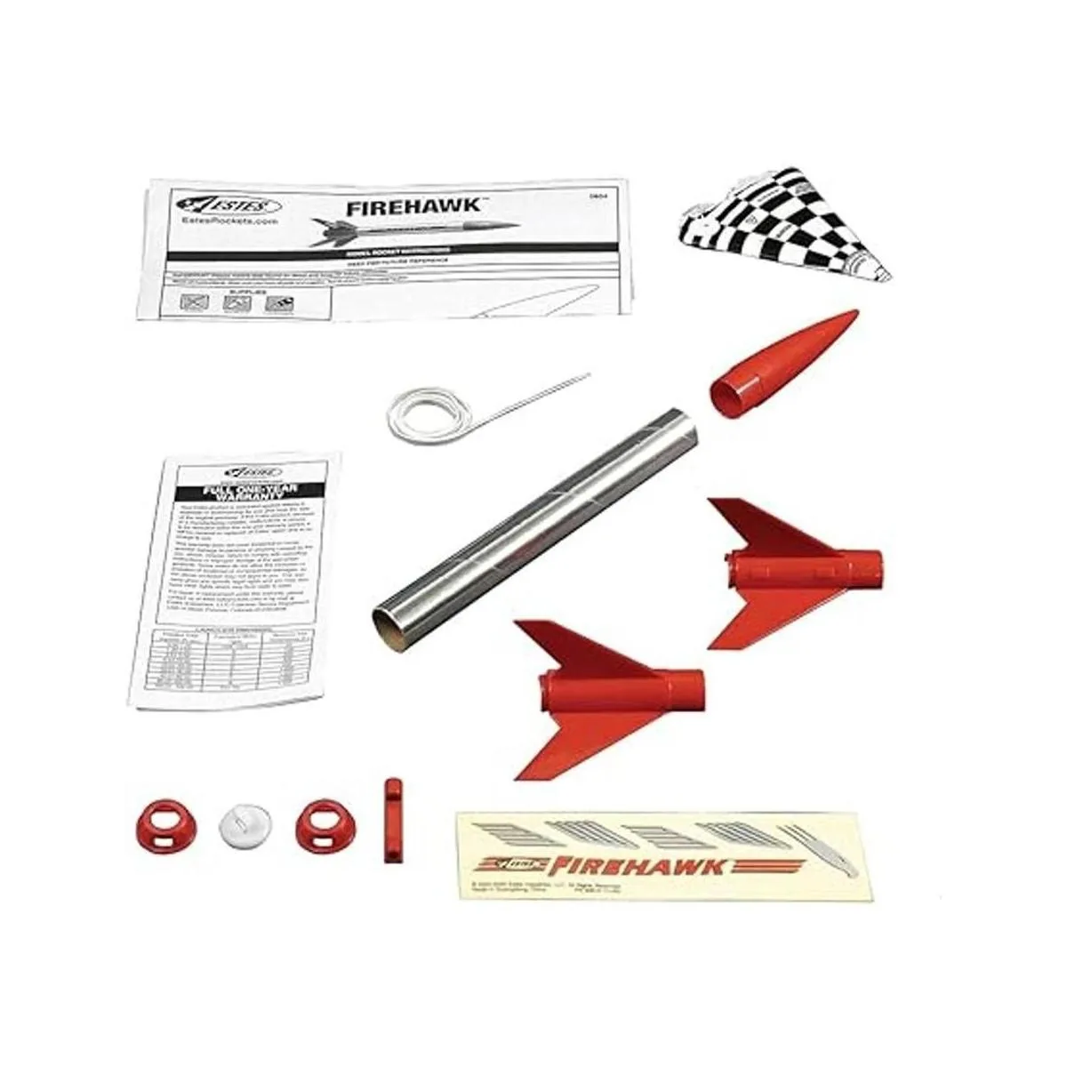 Estes Kit de cohete modelo volador Firehawk 804_5