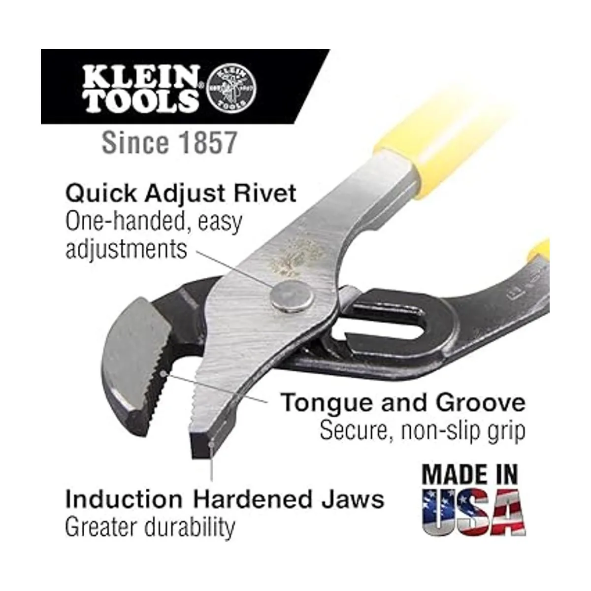 Klein Tools J50210 Alicates de bomba de mandíbula_2