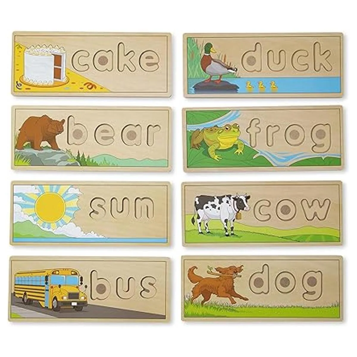 Melissa Doug See Spell Juguete educativo de madera_4