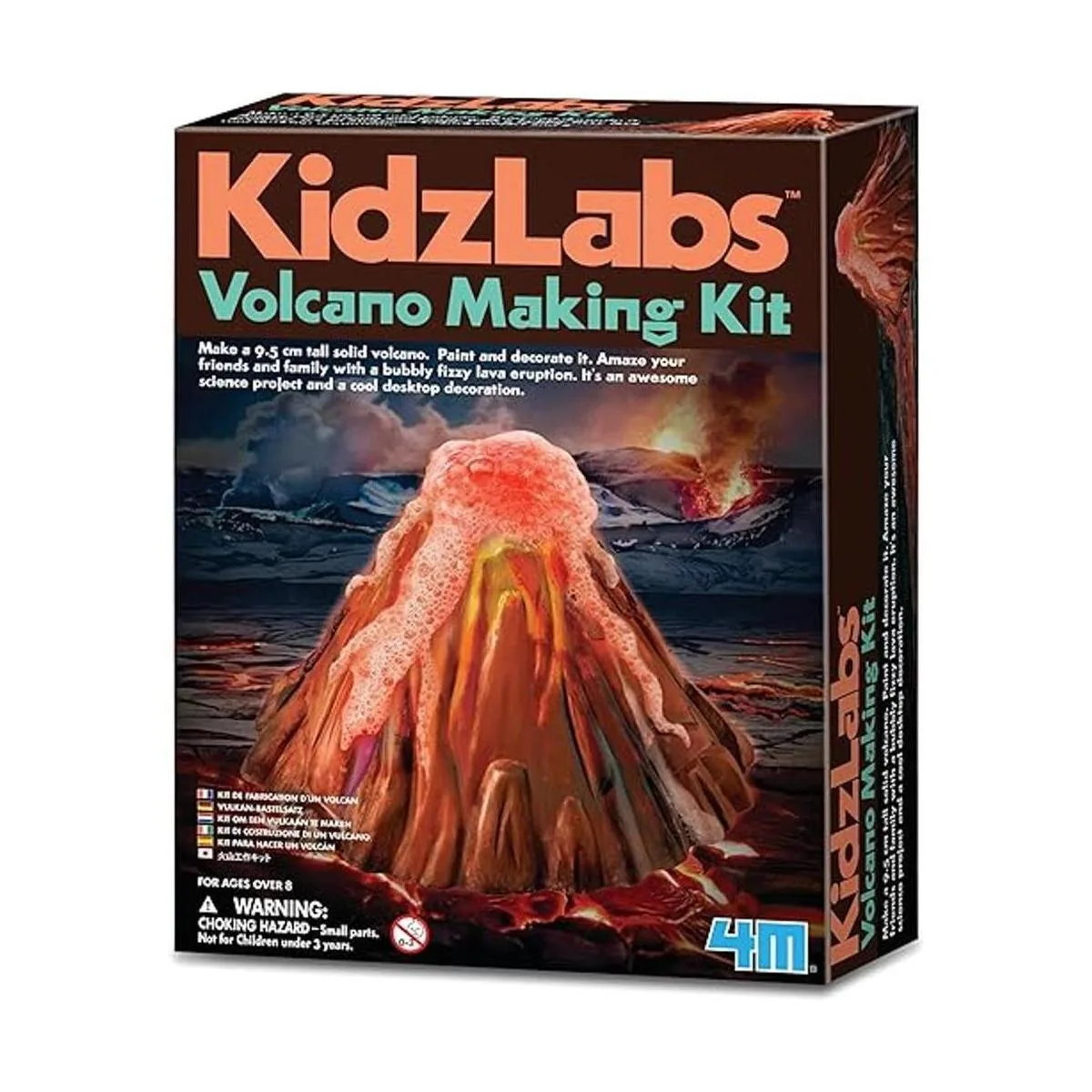 4M Toysmith KidzLabs Kit de fabricación de volcanes kit_1