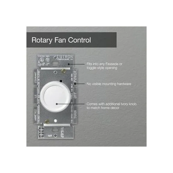 Lutron FSQ2FHDK Electronics Control de velocidad de_4