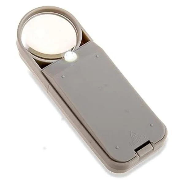 Carson Lupa asférica iluminada de mano 7 luces LED con_2