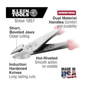 Klein Tools J2288 Alicates de corte diagonal con asas_2