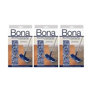 Bona Microfiber Dusting Pads 3 Pack 3 Fits 4x15 BonaMop_1