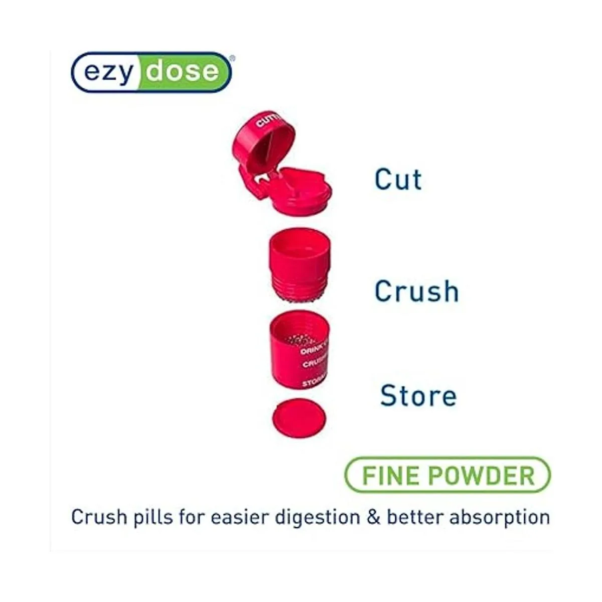 Ezy Dose Trituradora de píldoras cortador y amoladora_2