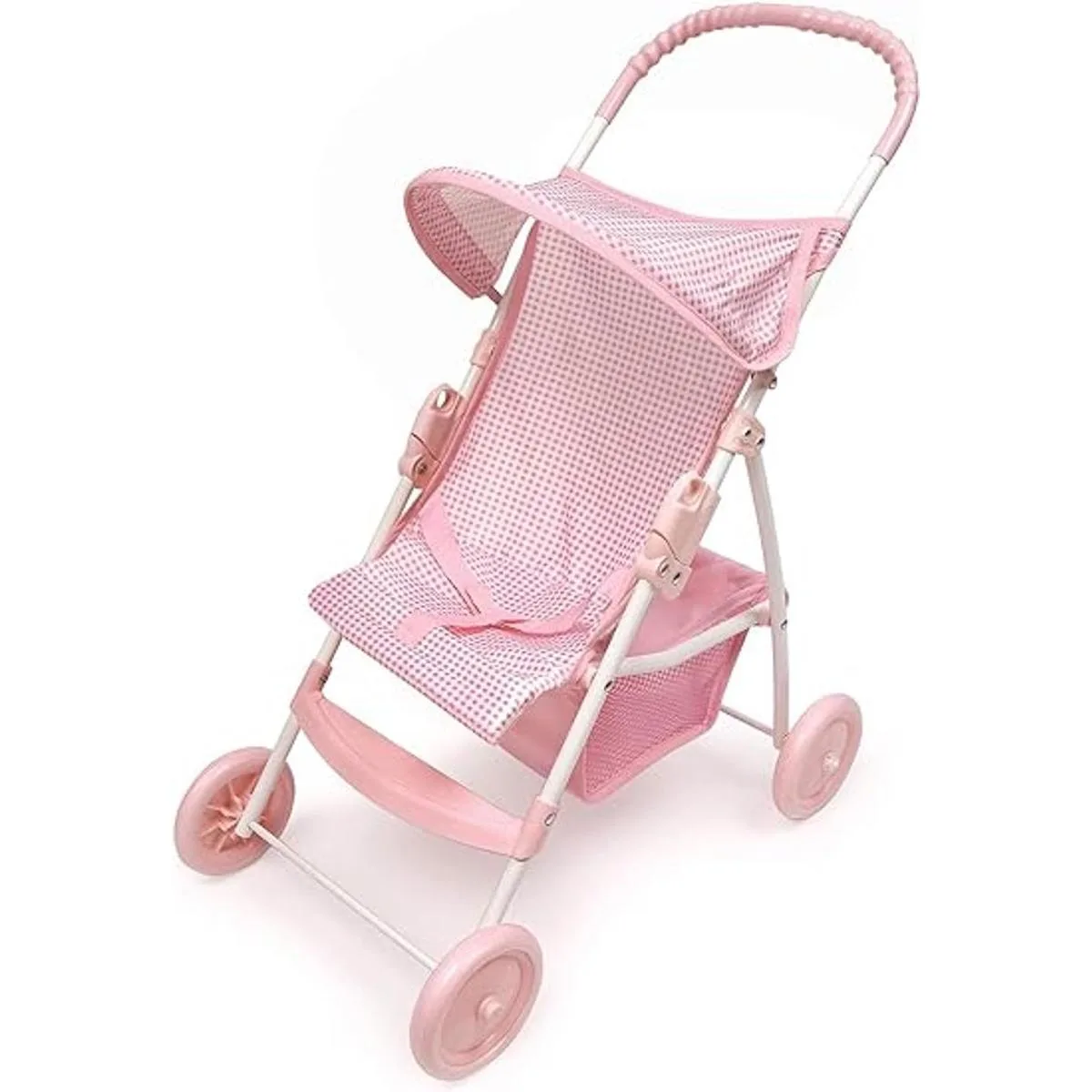 Cochecito de juguete plegable con paraguas entra una_1