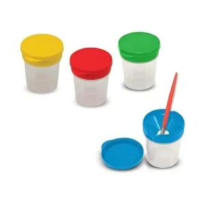 Tazas de pintura a prueba de derrames Melissa Doug