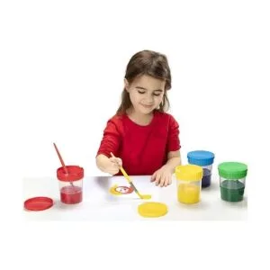 Tazas de pintura a prueba de derrames Melissa Doug