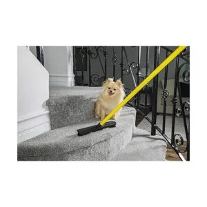 Escoba para remover el pelo de mascotas con rasqueta y_2