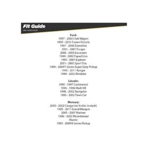 Scosche FD1423B Kit de tablero DIN único compatible con_2