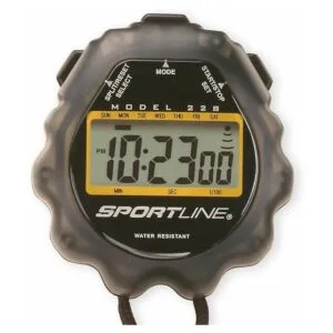 Sportline Cronómetro deportivo resistente al agua con_2