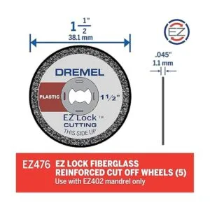 Dremel EZ476 Ruedas de corte para herramienta giratoria_2