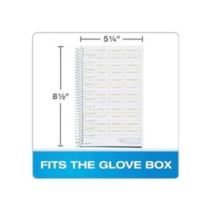 Adams ABFAFR12 libros de registro para automóviles Blanco_3