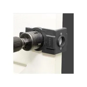 MIBRO Kit de instalación de cerradura de puerta de acero