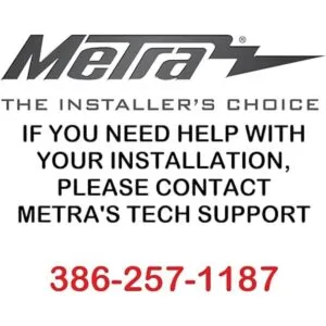 Metra 705521 Arnés de cableado para radio Ford 03Up Amp_2