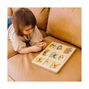 Rompecabezas de granja con sonido de Melissa Doug_3