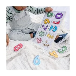 Melissa Doug rompecabezas de madera con números 10_5