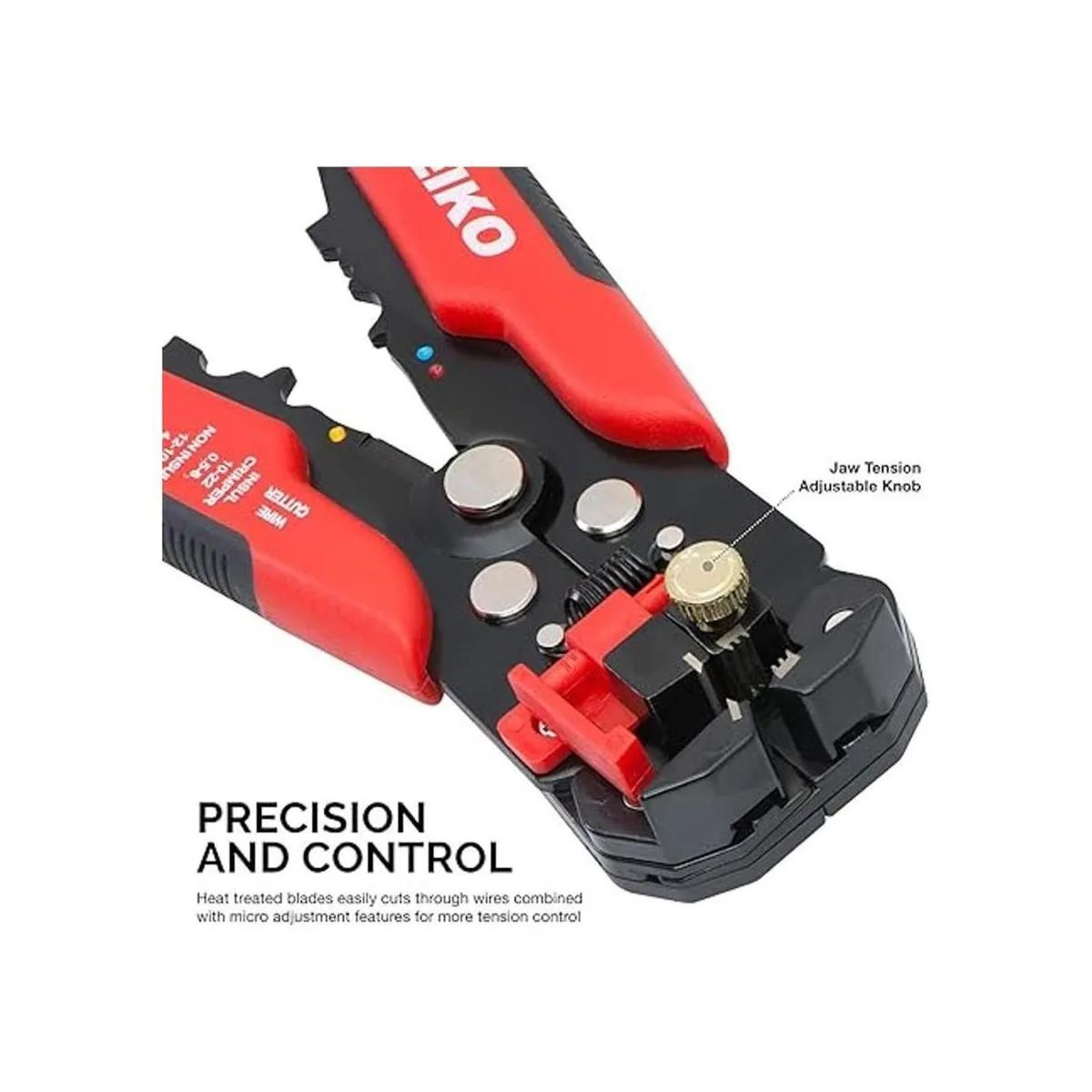 NEIKO 01924A Pelacables automático 3 en 1 cortador y