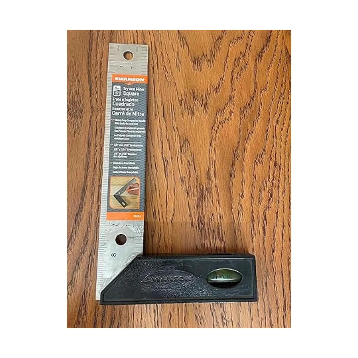 Swanson Herramienta ts151 de probar y 8Inch cuadrado_3