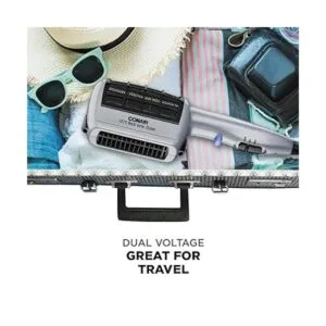 Conair 1875 W 3 en 1 estilizador icónico color gris y negro_5