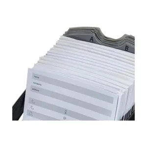 Durable TELINDEX tarjeta de dirección de escritorio_5