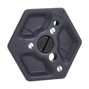 Manfrotto 130 14 Placa de montaje hexagonal de liberación_2