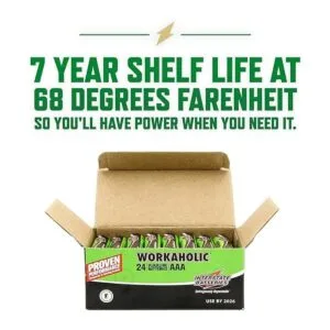 Interstate Batteries Batería alcalina AAA 24 unidades_3