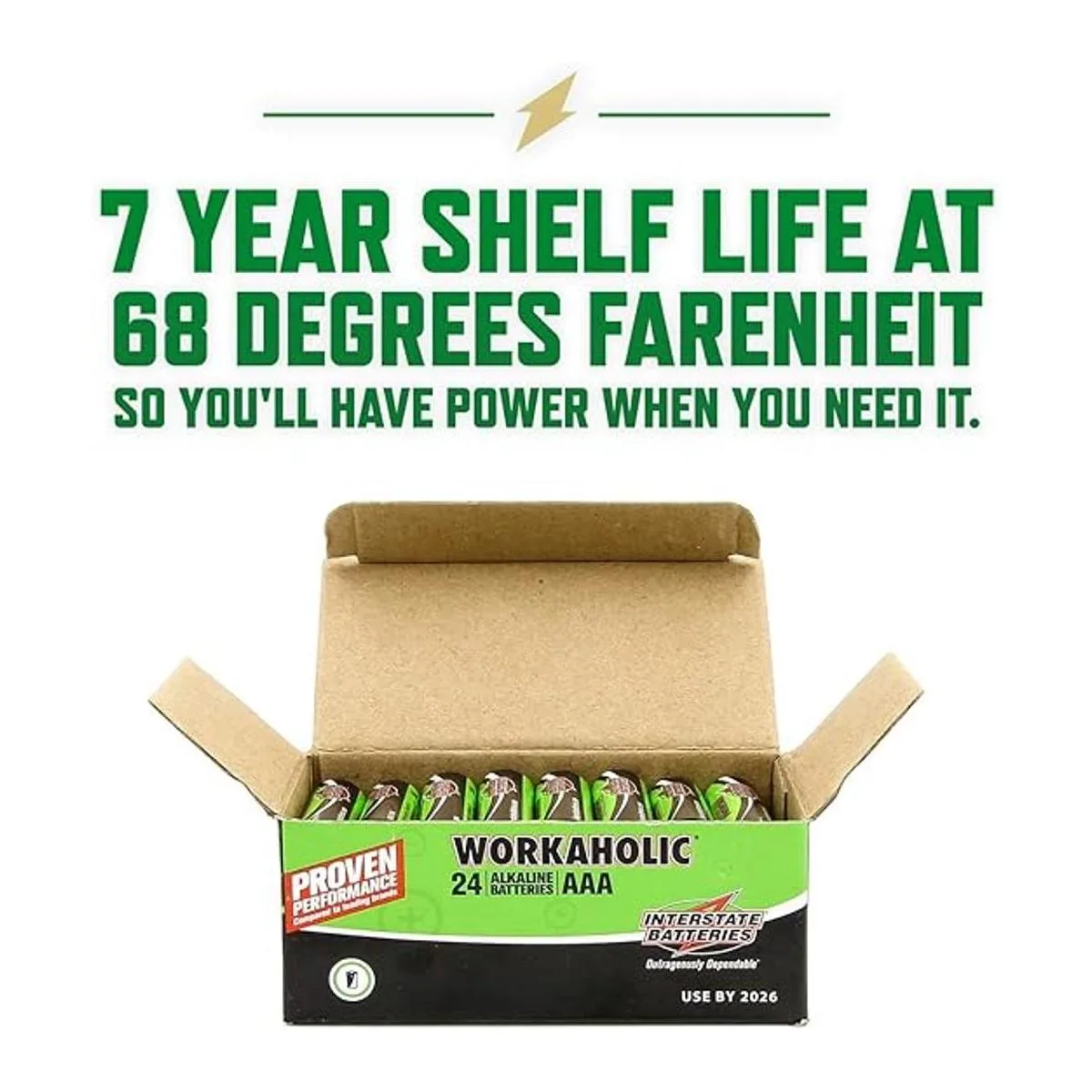 Interstate Batteries Batería alcalina AAA 24 unidades_3
