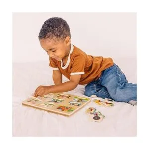 Rompecabezas de granja con sonido de Melissa Doug_2