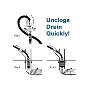 Drain King 340 todo en uno fácil de usar kit de_5