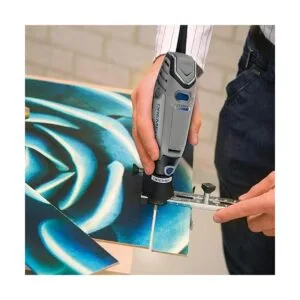 Dremel 67801 Cortador de círculos y guía de borde recto