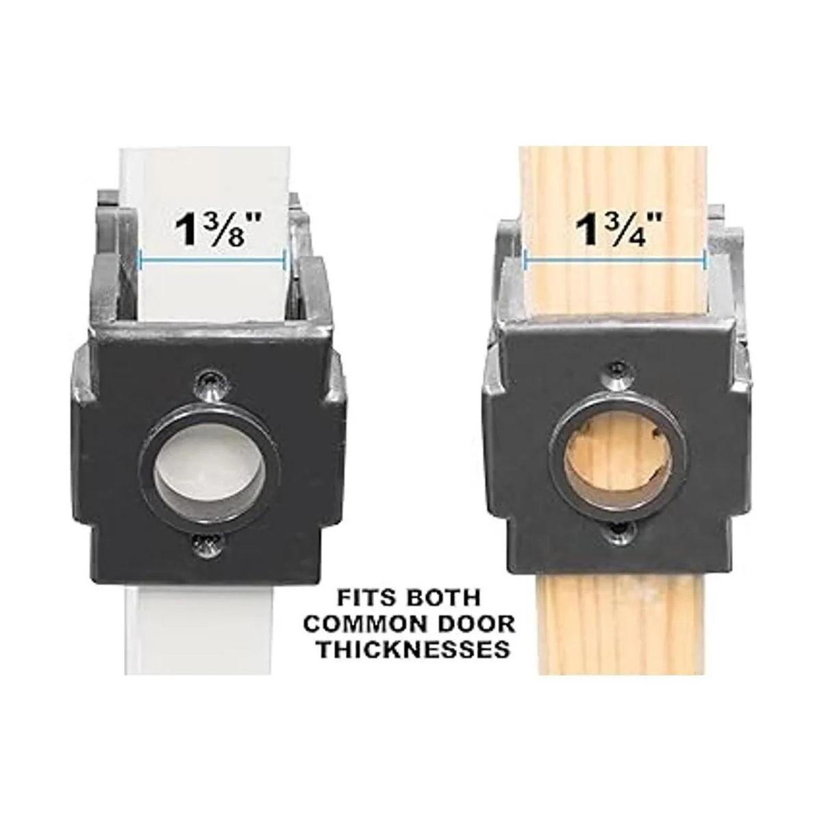 MIBRO Kit de instalación de cerradura de puerta de acero