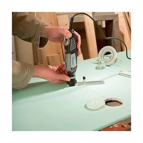 Dremel 67801 Cortador de círculos y guía de borde recto