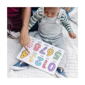 Melissa Doug rompecabezas de madera con números 10_2