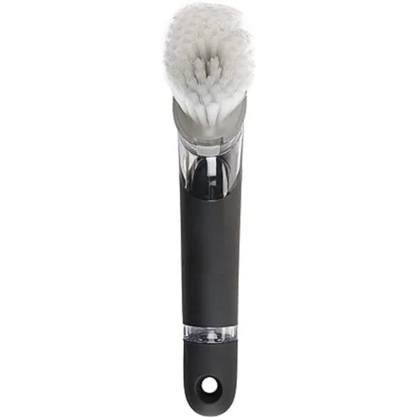 OXO SteeL Cepillo dispensador de jabón de 10 pulgadas_2
