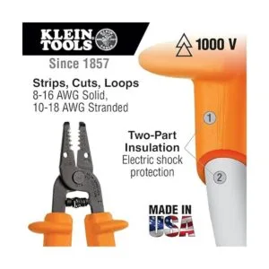 Klein Tools 11055INS KleinKurve Cortador de alambre_2