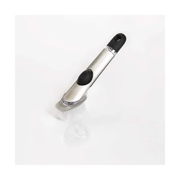 OXO SteeL Cepillo dispensador de jabón de 10 pulgadas_5