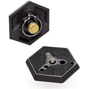 Manfrotto 030 14 Placa hexagonal de liberación rápida con_2