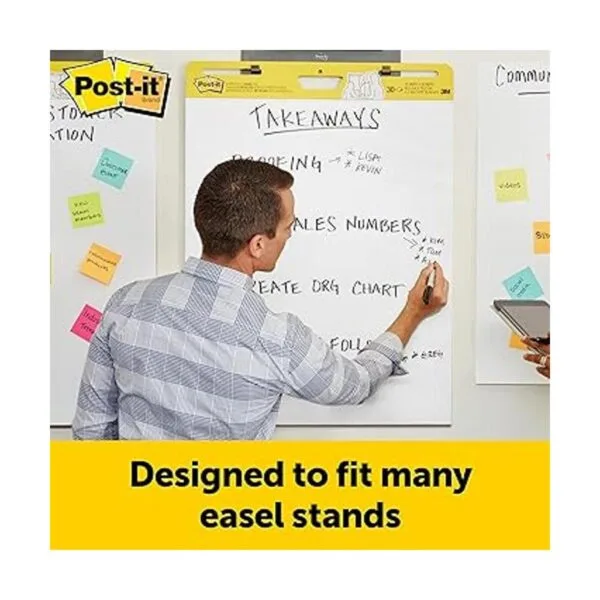 Postit SelfStick Easel Pad Blanco_5
