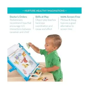 20 imanes de madera Melissa Doug Multicolor_2