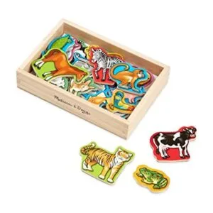 20 imanes de madera Melissa Doug Multicolor_1