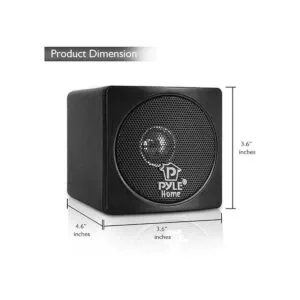 Pyle Home PCB3BK bocinas pequeñas cúbicas 3 pulgadas 100_2