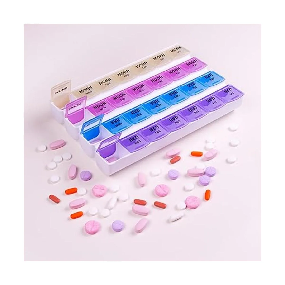 Organizador de píldoras Apex para 7 días 70069B Paquete_6