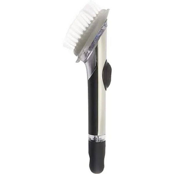 OXO SteeL Cepillo dispensador de jabón de 10 pulgadas_3