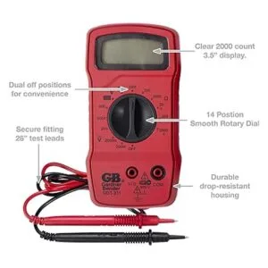 Gardner Bender Multímetro digital GDT311 3 funciones_2