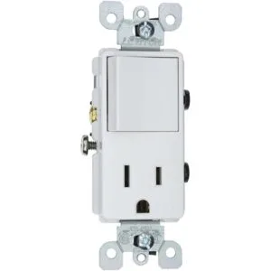 Leviton 5625W 15 Amp 120 Volt Decora Single Pole_1