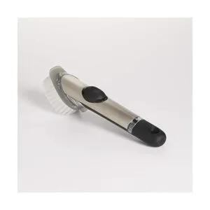 OXO SteeL Cepillo dispensador de jabón de 10 pulgadas_4