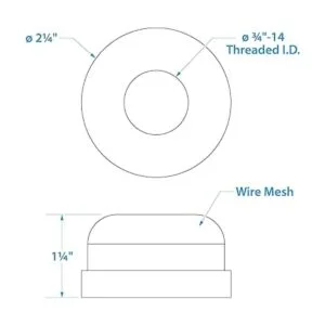 Seachoice Colador de malla de acero inoxidable 34_2