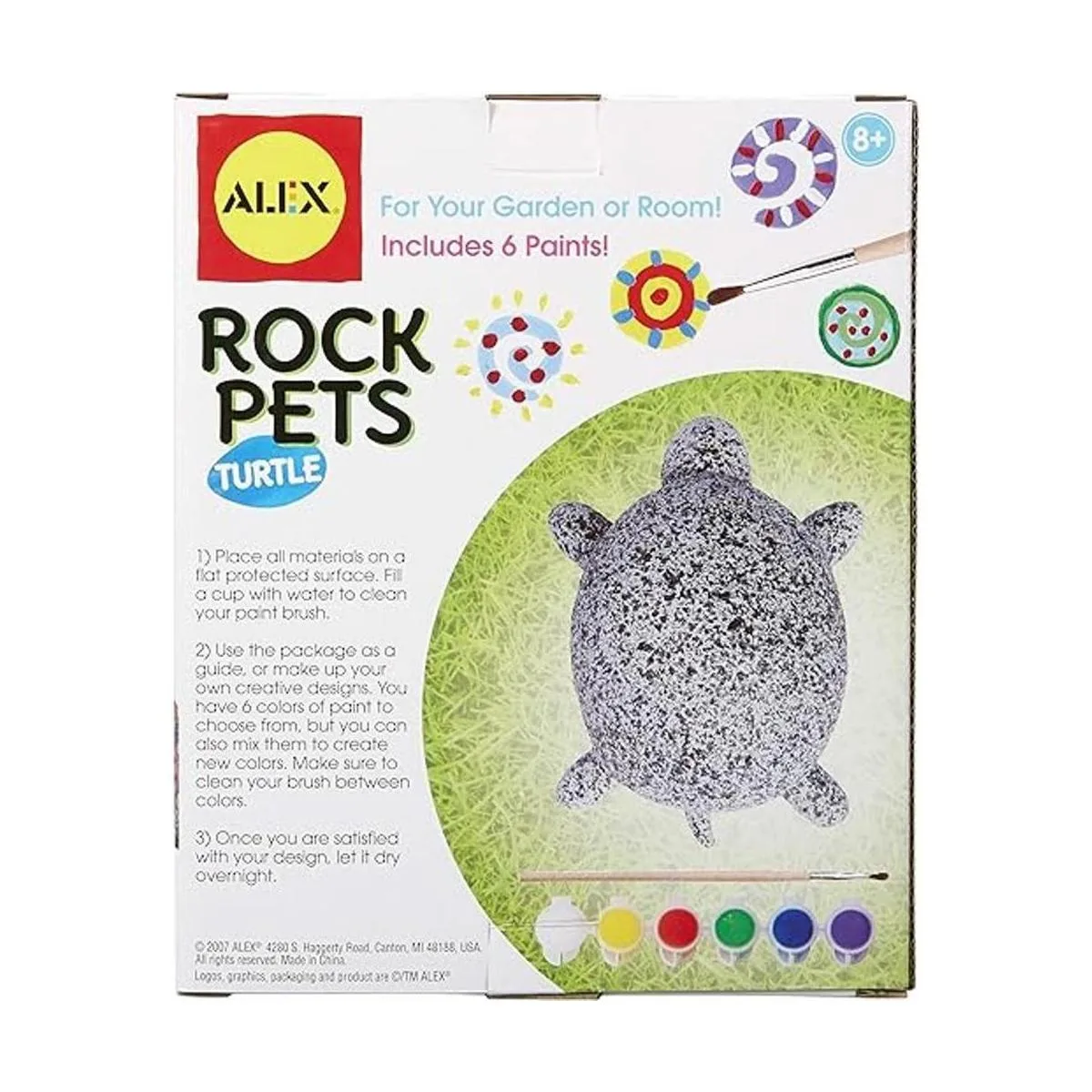 Mascota tortuga de roca de juguete ALEX Toys Craft._2