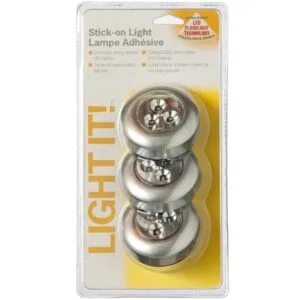 3 luces LED Fulcrum de golpecito funciona con baterías_2